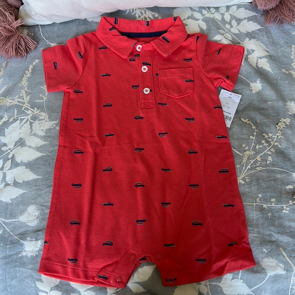 Baby boy romper from Carters